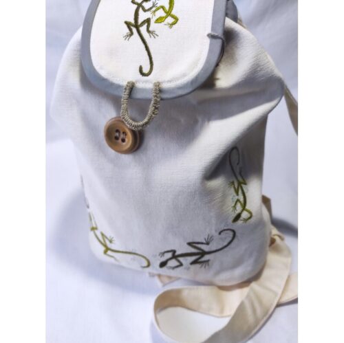 sisalikkudega seljakott